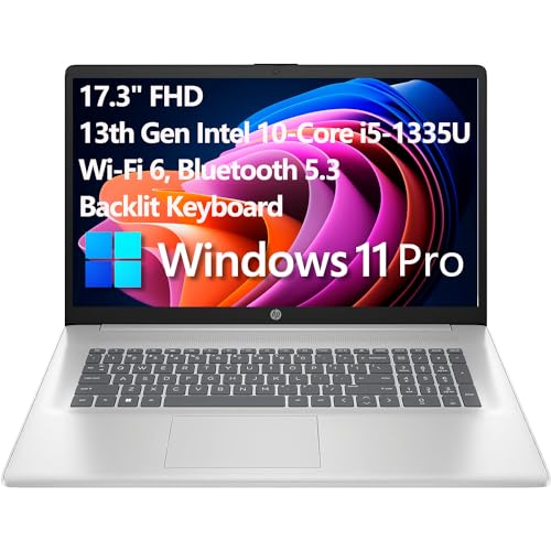 hp laptop 17,3 zoll fhd 13. gen intel 10-core i5-1335u 64 gb ram 1 tb ssd