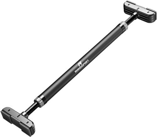 rhinosport pull-up bar, verstellbare türstange, stahl, für türen 69-92 cm