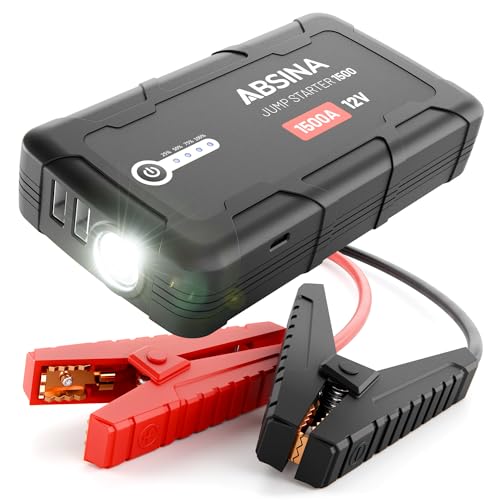 absabsina starthilfe powerbank 1500a 12v für autos