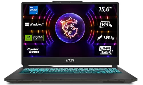 msi cyborg 15 gaming laptop 15,6 zoll full hd 144hz i7-13620h rtx 4060 16gb 512gb windows 11