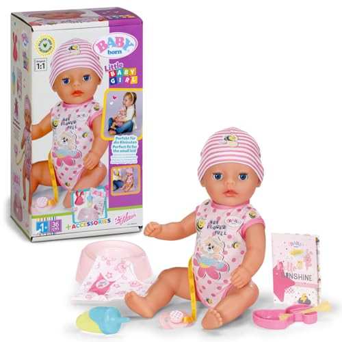 baby born little baby girl puppe 36 cm von zapf creation