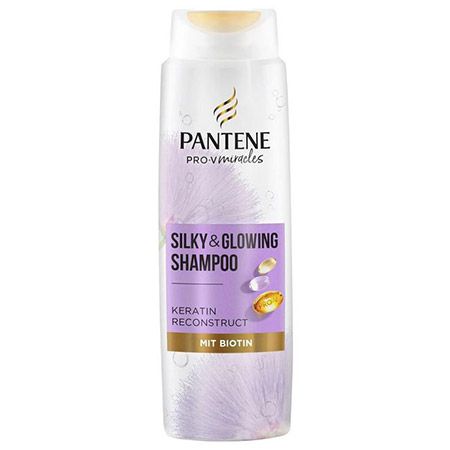 Produktbild: 4x Pantene Pro-V Silky & Glowing Shampoo  1,48 pro Flasche