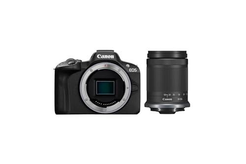 Canon EOS R50 Systemkamera schwarz, 15 Bilder/Sekunde, R-Serie