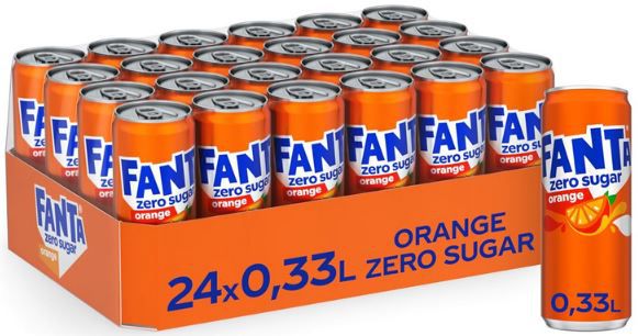 fanta zero orange 24x 0,33l dosen 14,84 statt 17