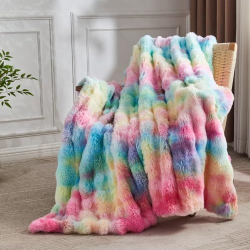wajade luxus kunstfelldecke sherpa schafdecke 130 x 160 cm flauschige couchdecke