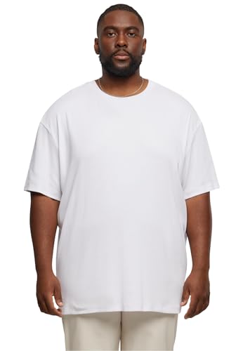 Urban Classics Herren T-Shirt Oversized Rib Tee, Bio-Baumwolle, S-XXL
