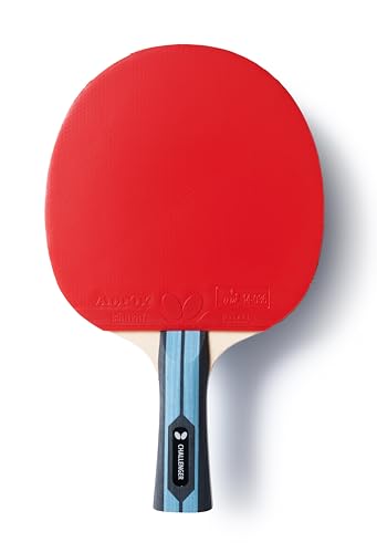 tischtennisschläger butterfly challenger schwarz eisblau für anfänger und fortgeschrittene