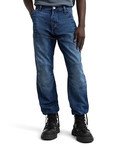 Produktbild: G-STAR Herren Jeans Elwood 3D Regular Blau Worn in waterspouts 26W/30L