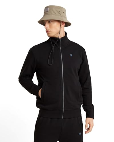 g-star raw herren sweatshirt jacke nifius reißverschluss schwarz M