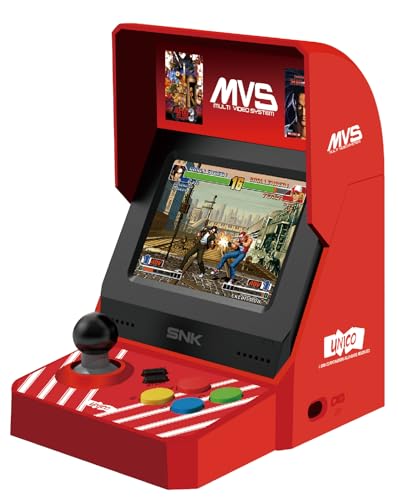 UNICO MVS Mini Arcade mit 45 SNK-Klassikern, HDMI und 3,5" LCD