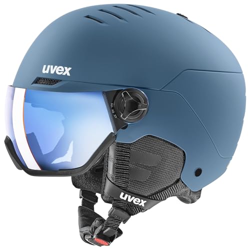 Produktbild: uvex wanted ski helmet mit visier navy matte