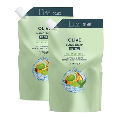 olive handseife nachfüllpack by amazon, 2 x 1000 ml