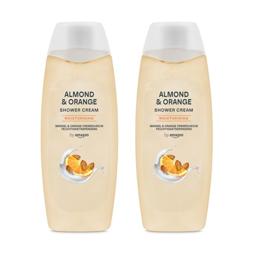duschgel mandel und orange by amazon, 2 x 500 ml