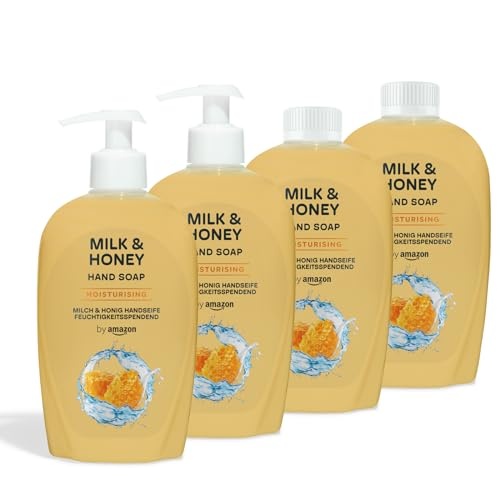 handseife by Amazon milch & honig 4 x 500 ml