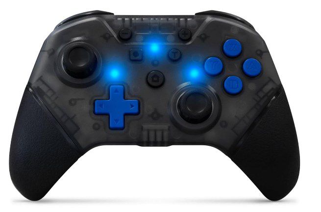 armor3 switch controller nuchamp wireless led grau für nintendo switch 13,96