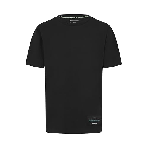 mercedes amg petronas f1 t-shirt herren spray camo grafik mehrfarbig größe l
