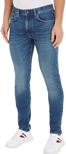herren jeans hose tapered slim fit [w28/l34] tommy hilfiger
