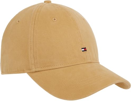 tommy hilfiger cap herren th flag '85 soft 6 panel khaki classic khaki, os