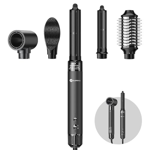 haartrockner airstyler 5 in 1 slopehill, 110000 rpm, trocknen, lockenstab, glattbürste, volumenbürste