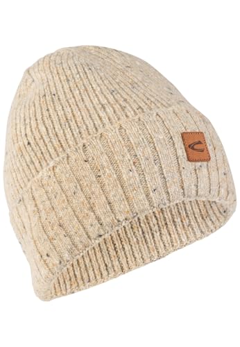 camel active beanie herren aus merino- und alpakawolle, warm und bequem