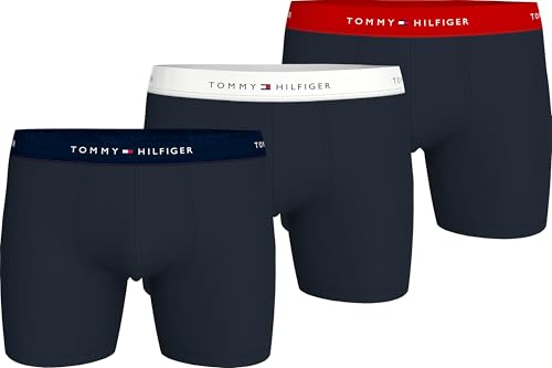 tommy hilfiger herren boxershorts briefs 3er pack mehrfarbig s m xl xxl