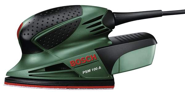 Produktbild: bosch multischleifer psm 100 a 100 watt im koffer für 47,33 euro