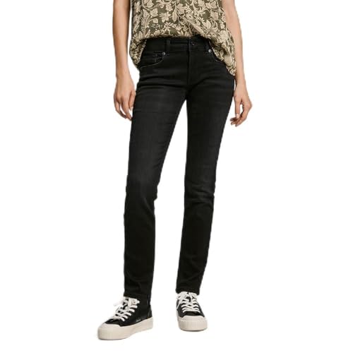 Produktbild: pepe jeans damen jeans slim fit blau denim 25 w/32 l