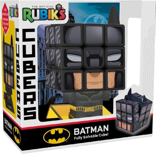 batman 3x3 zauberwürfel cubers - dc design mit zubehör für superhelden ab 8 jahren