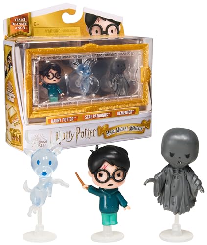 micro magical moments patronus multipack mit harry potter, hirsch, dementor, 6+