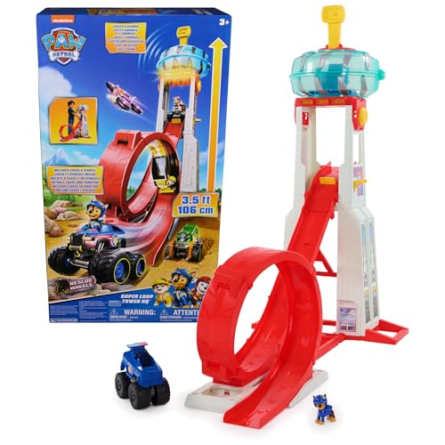 paw patrol rescue wheels superloop tower mit startrampe und looping