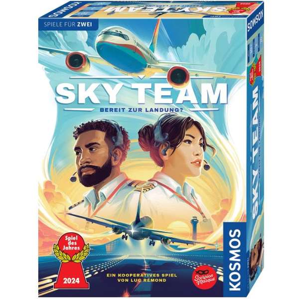 kosmos sky team kooperatives spiel für 2 personen, spiel des jahres 2024, 17,99