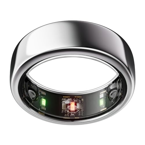 oura gen3 horizon smart ring silber, schlaf herzfrequenz fitness tracking