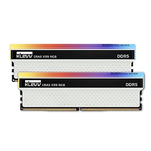 kleVV cras xr5 ddr5 rgb 32gb 6000mhz cl32 gaming arbeitsspeicher ram kit