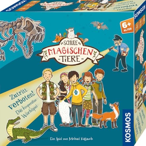 KOSMOS Die Schule der magischen Tiere - Zutritt verboten! Brettspiel, 1-6 Personen, ab 6 Jahren