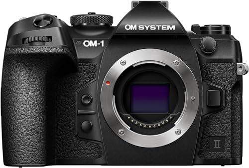 OM SYSTEM OM-1 Mark II, Micro Four Thirds Kamera, Bildstabilisierung, Schwarz