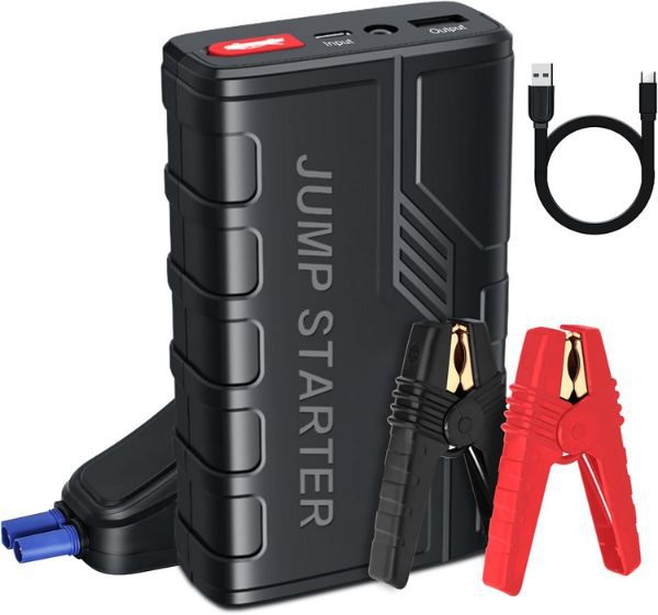 Produktbild: momowin starthilfe powerbank 1500a 12v für auto 19,94 statt 40