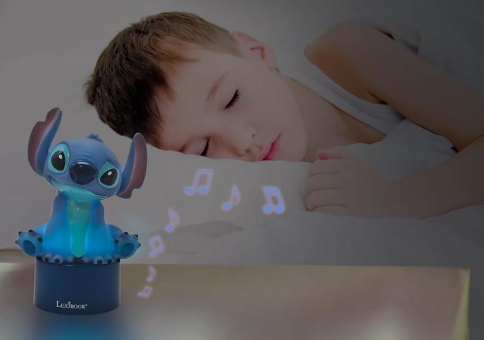 Produktbild: lexibook disney stitch nachtlicht mit lautsprecher für 12,39 euro