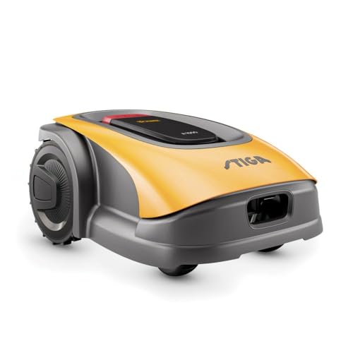stiga a1000 autonomer roboter-rasenmäher mit appsteuerung, gps rtg, 4g, 1400 m2
