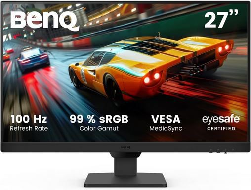 benq gw2790e 27 zoll fhd gaming monitor 100hz für 104,49 euro