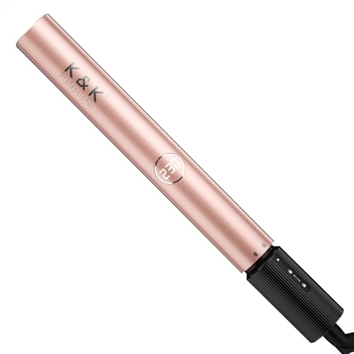K&K haarglätter 2 in 1 glätteisen und lockenwickler titan keramik 130230 C für alle frisuren