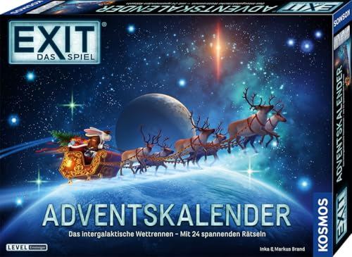 KOSMOS EXIT: Adventskalender 2024 - Intergalaktisches Wettrennen, Einsteiger Escape Game