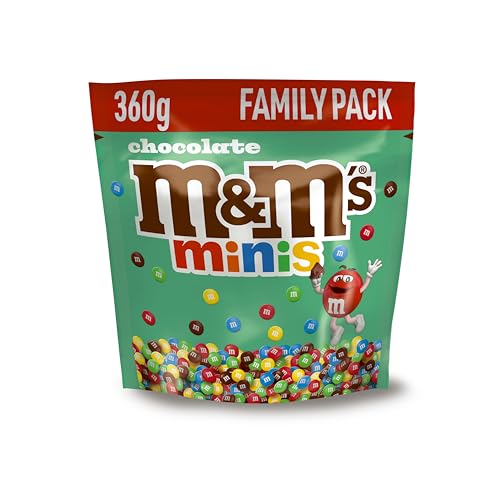 m&m's minis milchschokolade sharing bag 360g