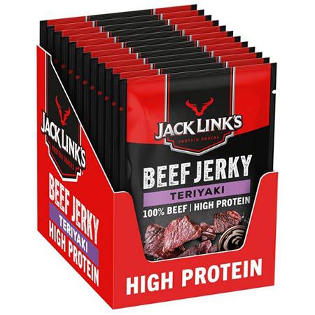 Produktbild: jack links beef jerky teriyaki 12er pack 60g ab 36,68 euro statt 48 euro