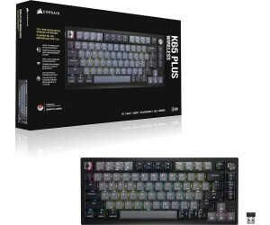 corsair k65 plus kabellose mechanische gaming-tastatur 75% hot-swap rgb 100,83