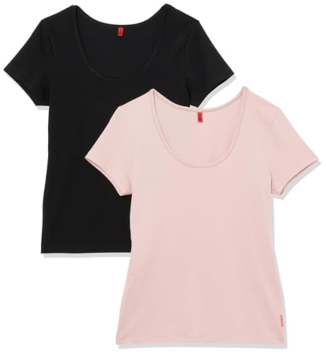 Produktbild: hugo damen t-shirt twin rn 2er pack schwarz xl 50480161
