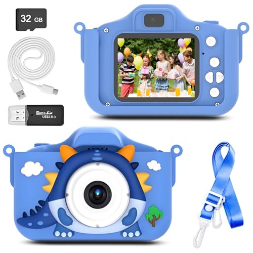 saiyuanxing kids kamera 40mp dual lens 1080p video 2.0 zoll ips mit 32gb speicherkarte für kinder 3-12 jahre