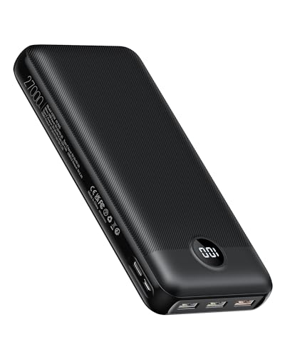 veger power bank 20w pd usb c portable ladegerät 4 ausgänge 2 eingänge kompatibel mit iphone samsung huawei tablet