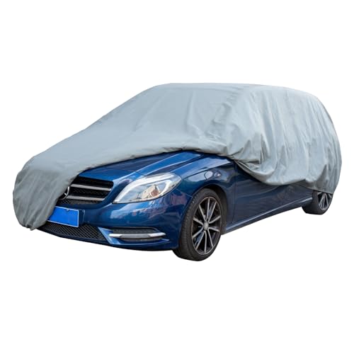 Produktbild: leader accessories atemhalmende autoplane 3-lagige ganzgarage hellgrau 445x178x152cm