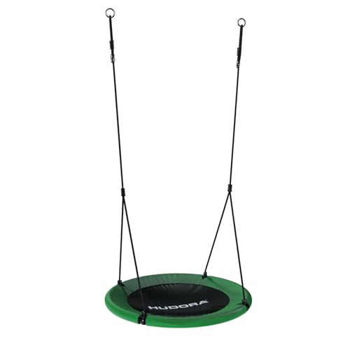 hudora nestschaukel höhenverstellbar 90cm grün für kinder bis 100 kg indoor outdoor
