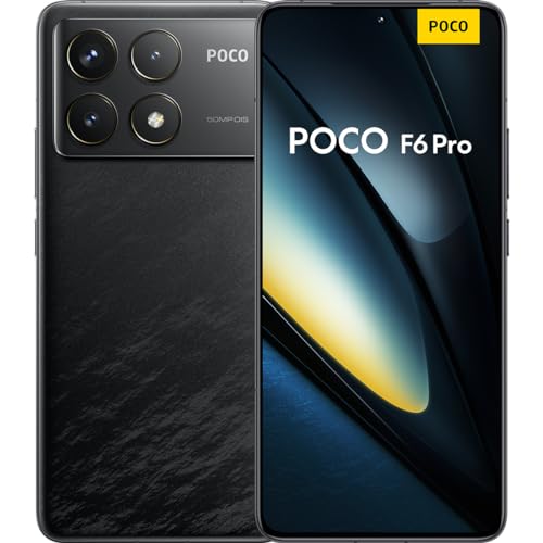 poco f6 pro smartphone 12gb ram 256gb speicher dual-sim schwarz hypercharge